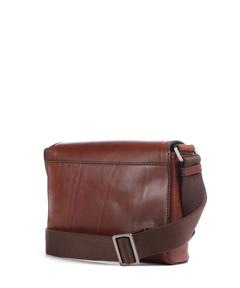 The Bridge Mattia Kuriertasche marrone