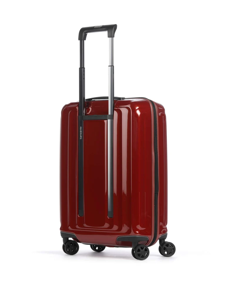 Samsonite Nuon 4-Rollen Trolley metallic red