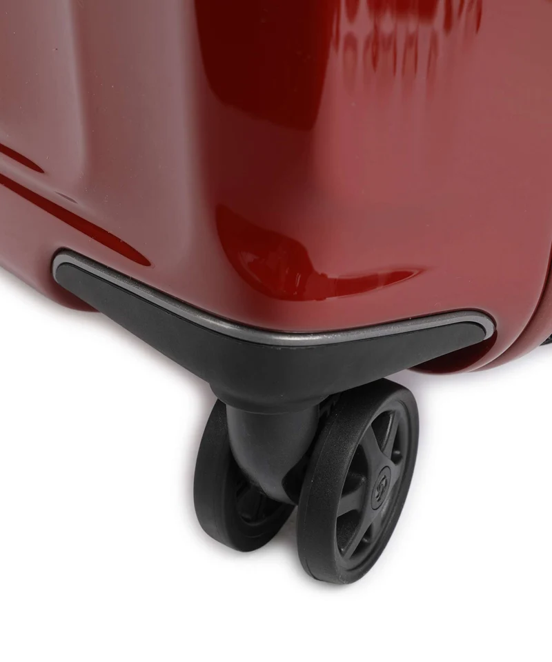 Samsonite Nuon 4-Rollen Trolley metallic red