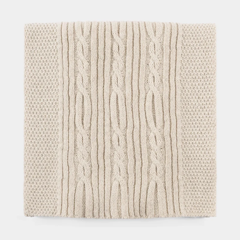 Scarf Backen Pearl White