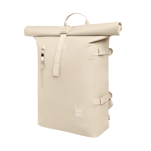 Rucksack Rolltop 2.0 Monochrome aus Meeresplastik Salt