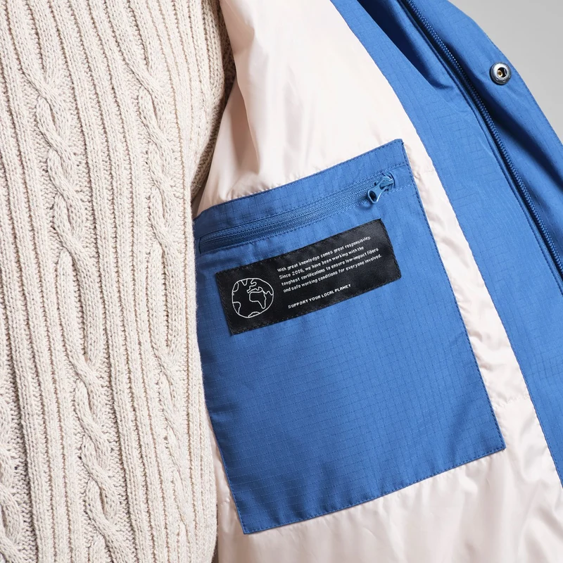 Puffer Jacket Vasa True Blue