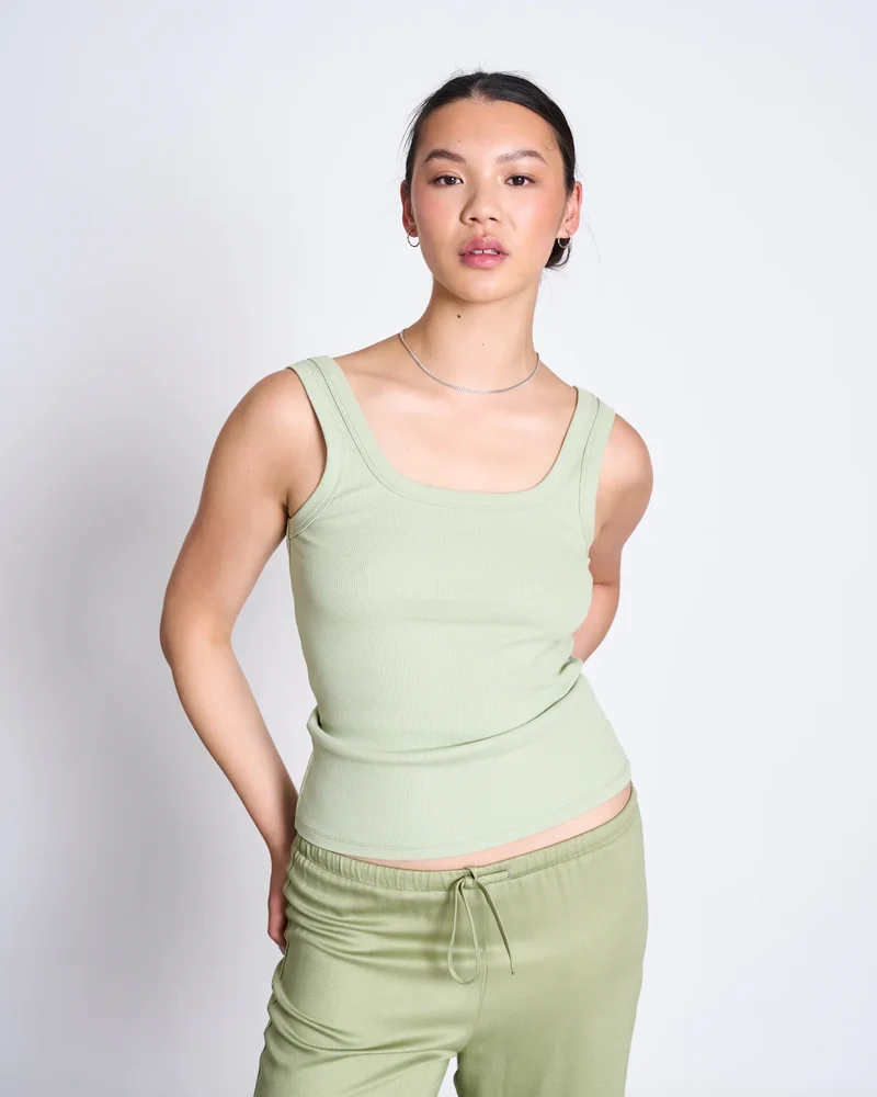 Hose Mid Rise Loose Pants Strath Pale Olive