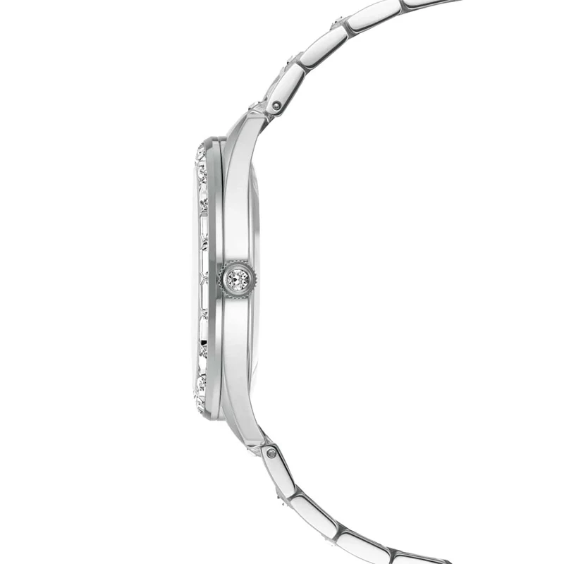 Swarovski Matrix Uhr aus silberfarbenem Stahl 5734665