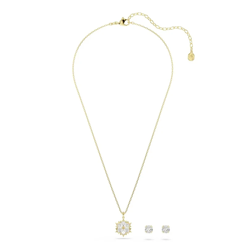 Swarovski Magic Goldfarbenes Schmuckset 5758002
