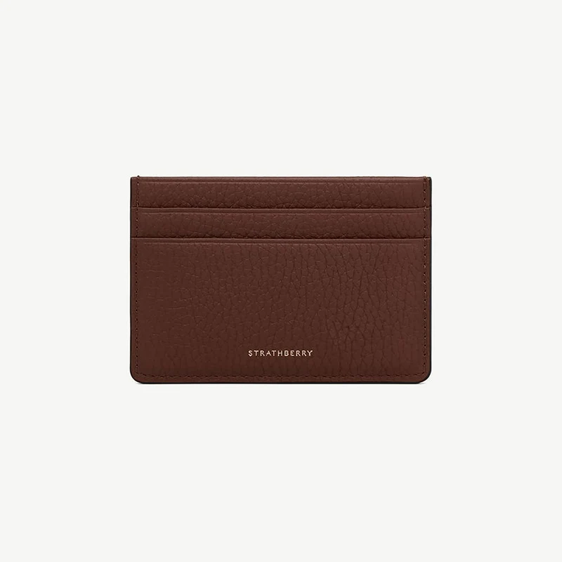 3 Slot Cardholder - Chocolate