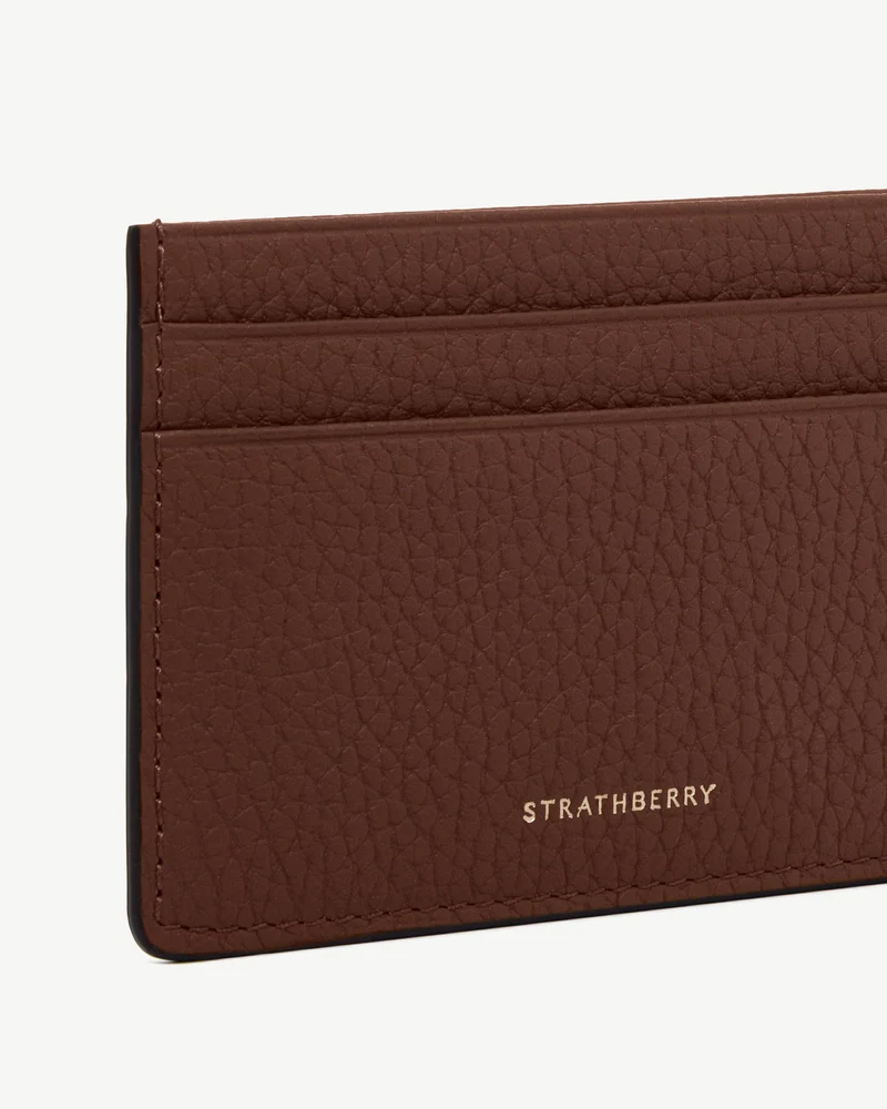 3 Slot Cardholder - Chocolate