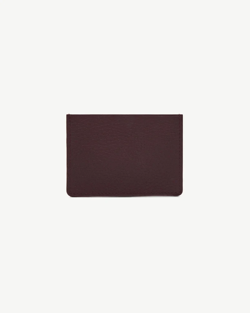 3 Slot Cardholder - Burgundy