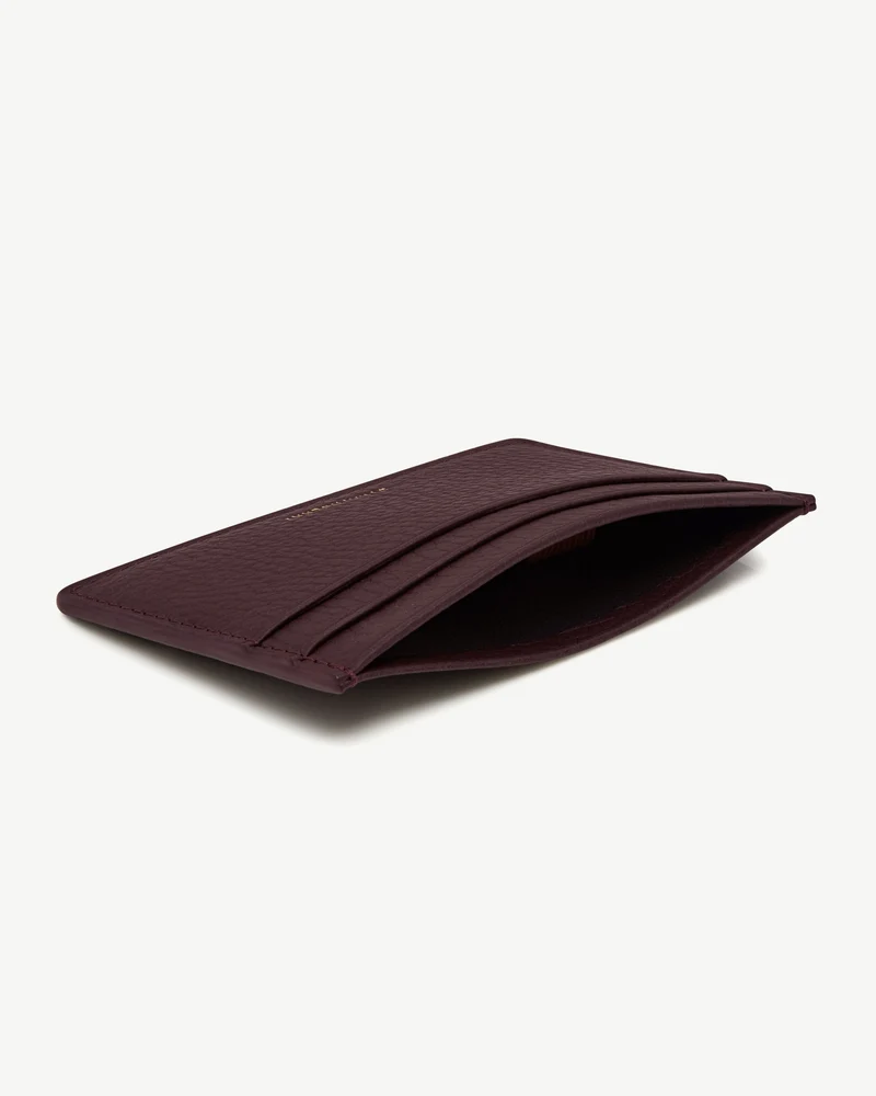 3 Slot Cardholder - Burgundy