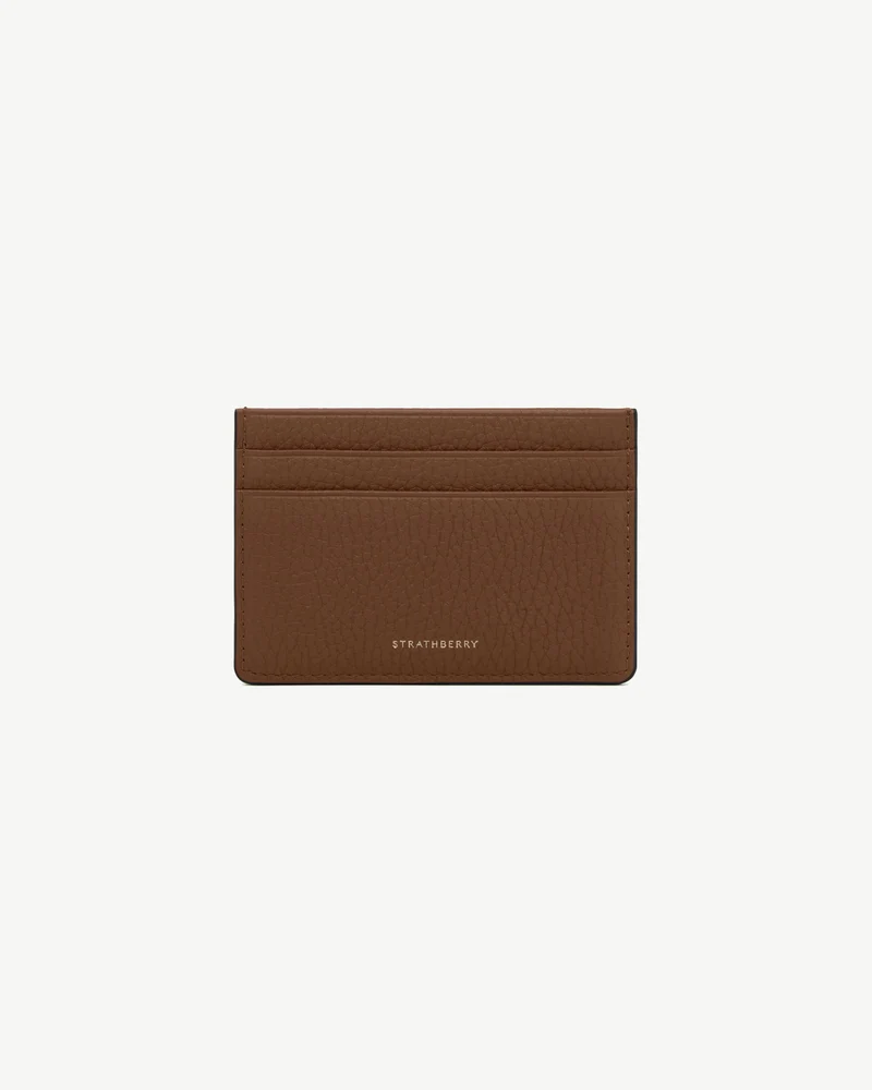 3 Slot Cardholder - Dark Tan