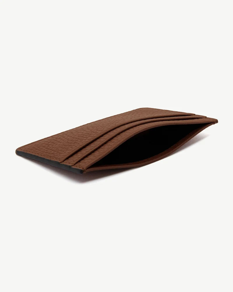 3 Slot Cardholder - Dark Tan