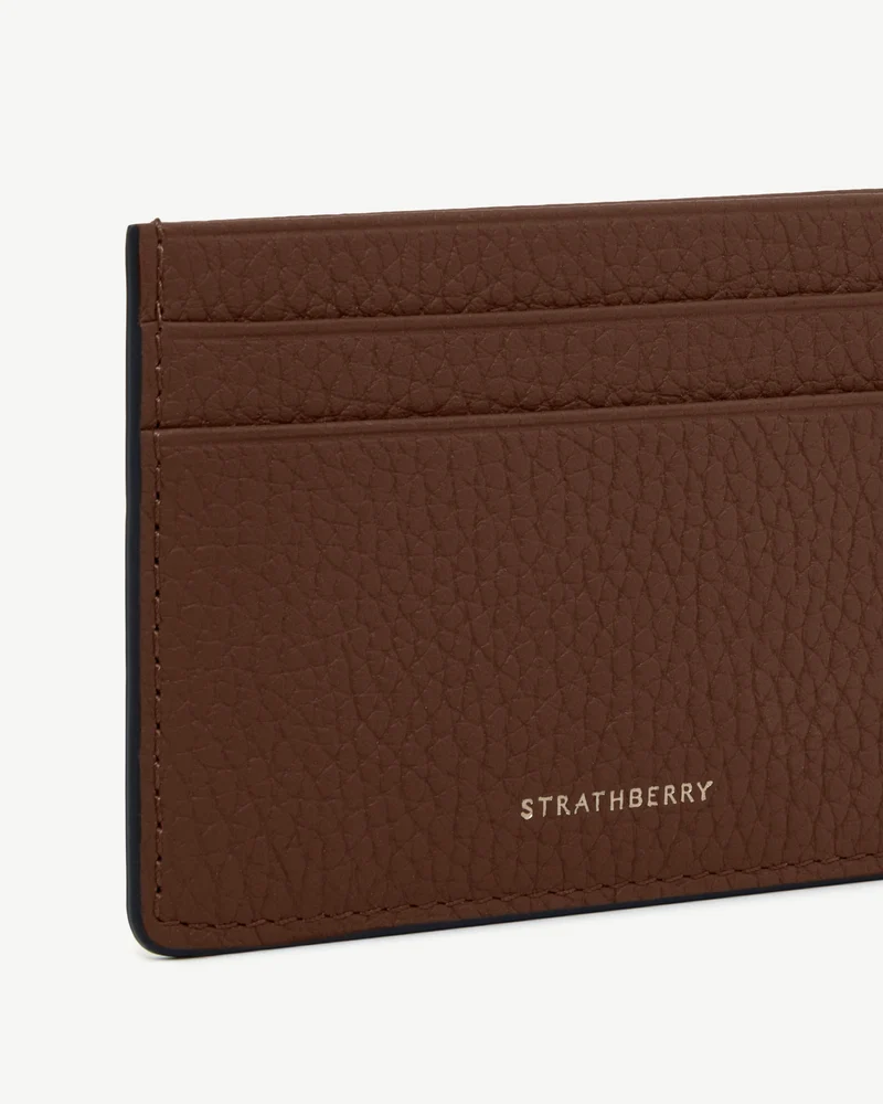 3 Slot Cardholder - Dark Tan