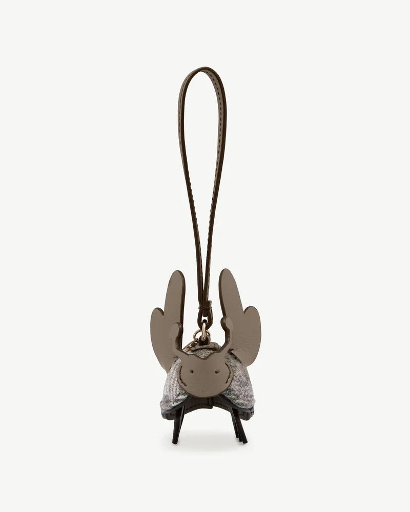 Bag Charm - Strathberry Tartan Bumblebee