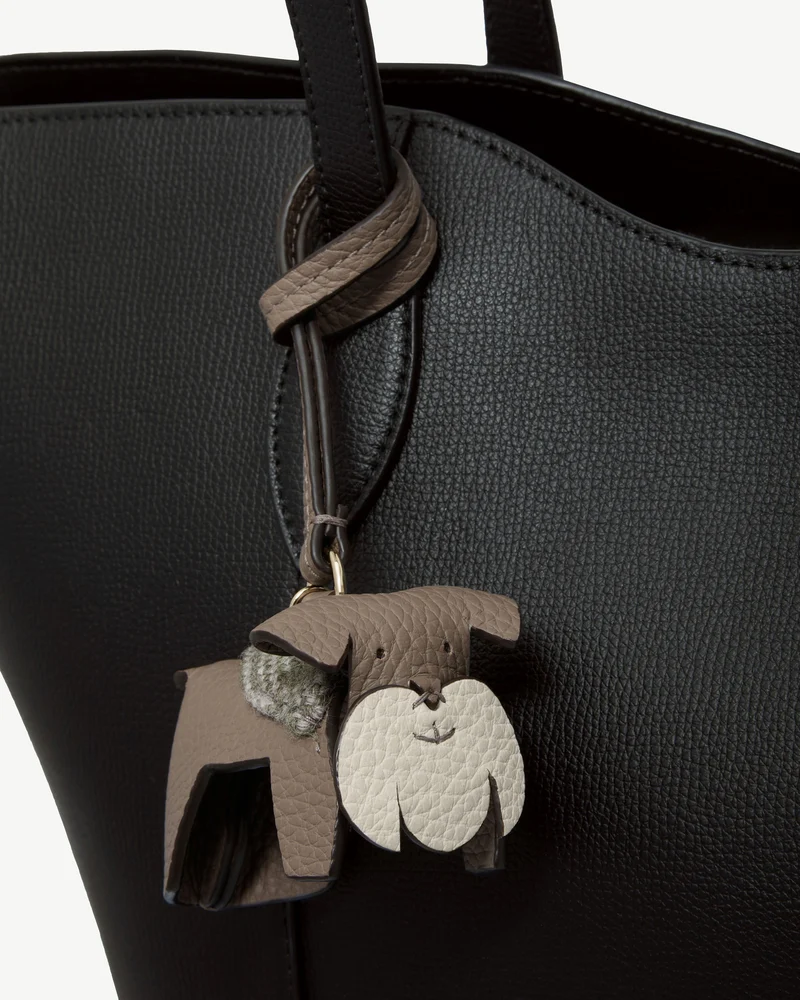 Bag Charm - Strathberry Tartan Dog