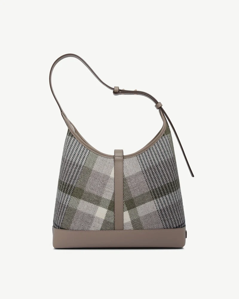Kite Hobo - Strathberry Tartan Taupe