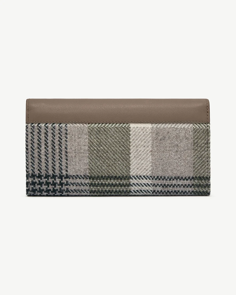 Multrees Chain Wallet - Strathberry Tartan Taupe
