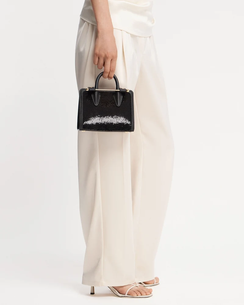 Nano Tote - Black Sequins