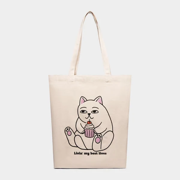 Tote Bag Torekov Best Lives Off-White