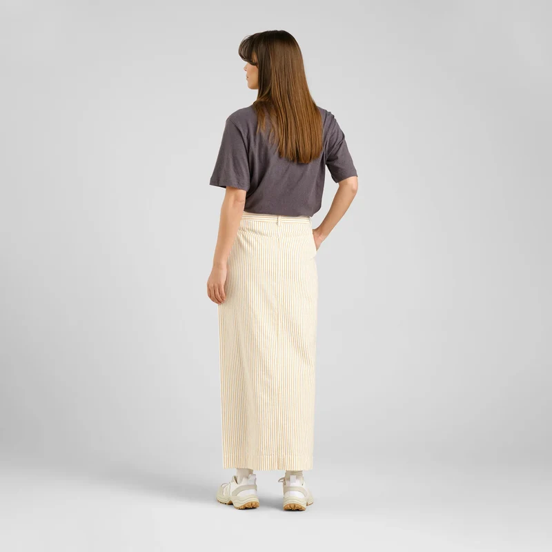 Rock Skirt Finsta Work Stripe Yellow