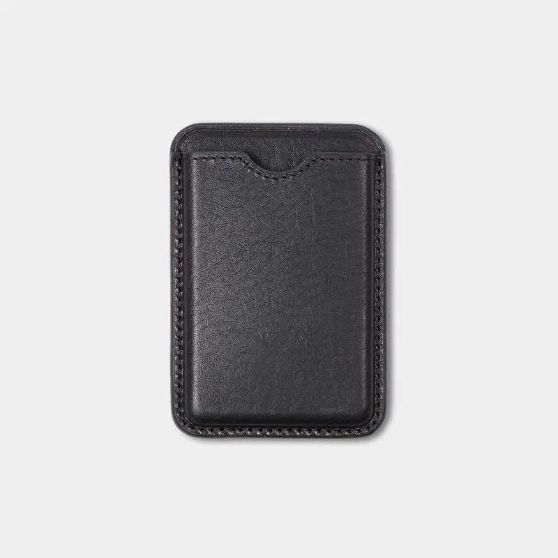 Magsafe Wallet EDUARD aus italienischem Vachetta Leder – Handgefertigter Luxus