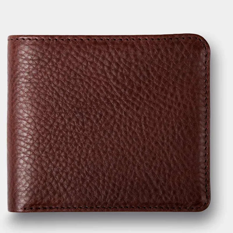 Klassisches Leder Portemonnaie RICHARD – Münz- und Scheinfach, RFID-Schutz