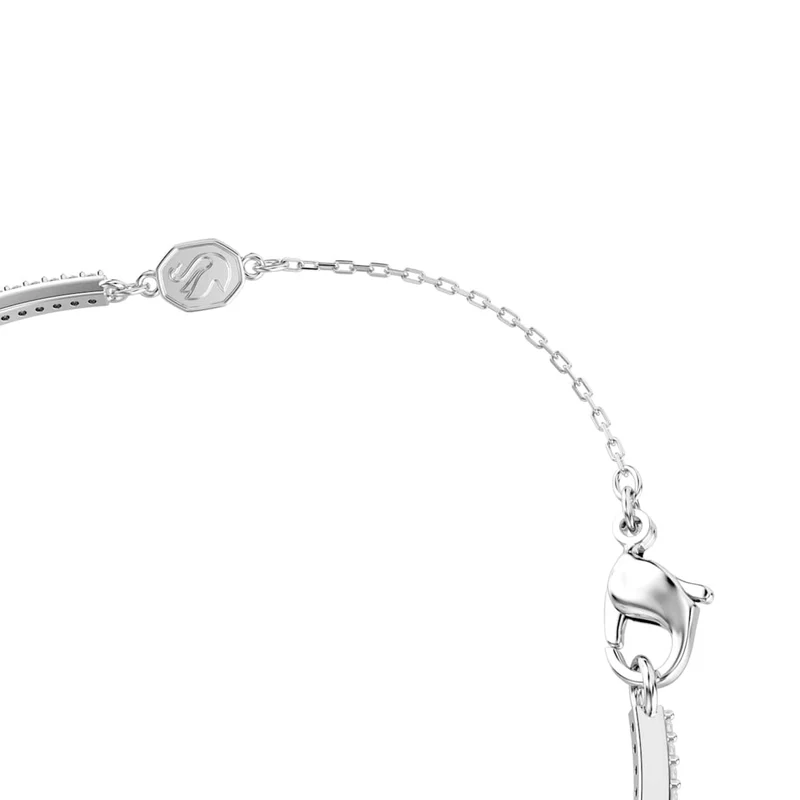 Swarovski Una Sparkling DC Armband in Silberoptik mit grünen Akzenten 5757791