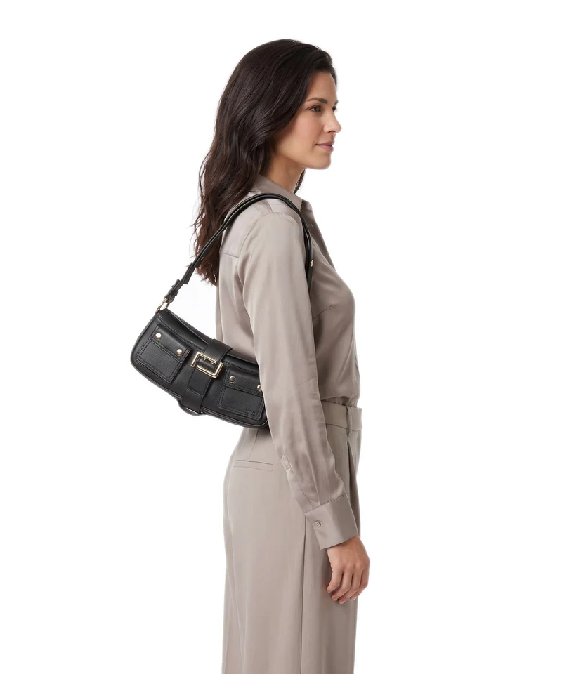 Lancel Multipocket Schultertasche black