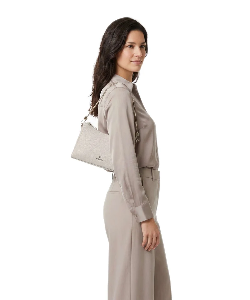 Aigner Ivy S Schultertasche fog beige