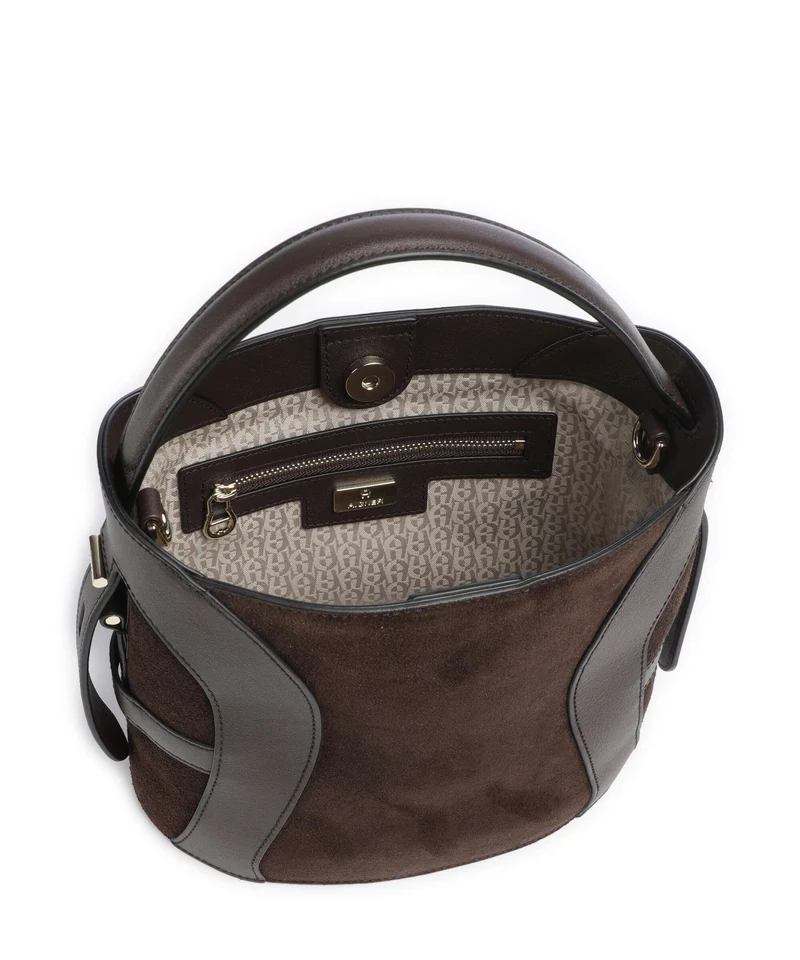 Aigner Deborah S Bucket Handtasche soil brown