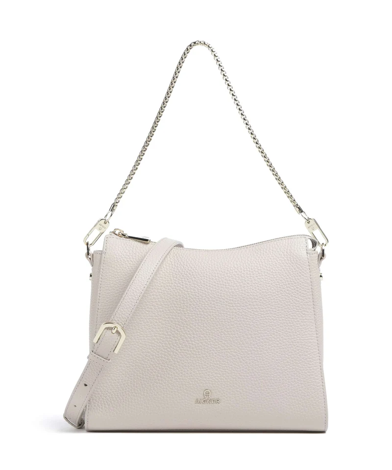 Aigner Ivy M Schultertasche fog beige