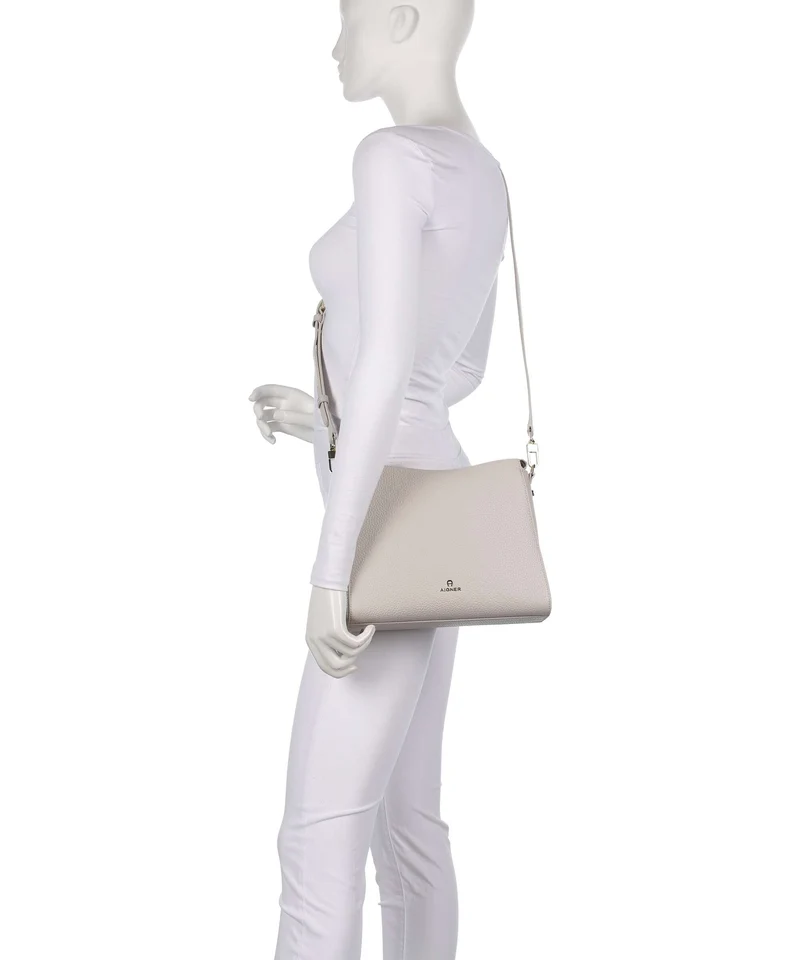 Aigner Ivy M Schultertasche fog beige