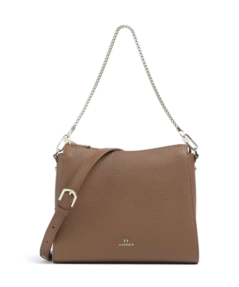 Aigner Ivy M Schultertasche saddle brown