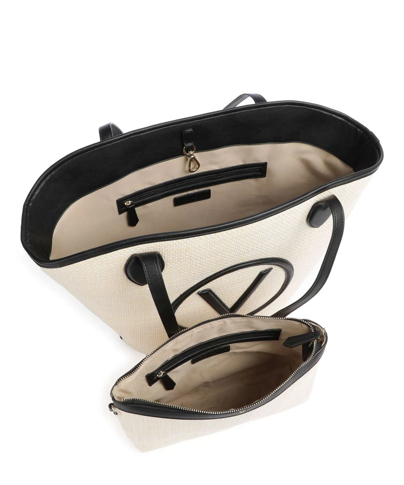 Valentino Bags Covent Shopper naturale/nero