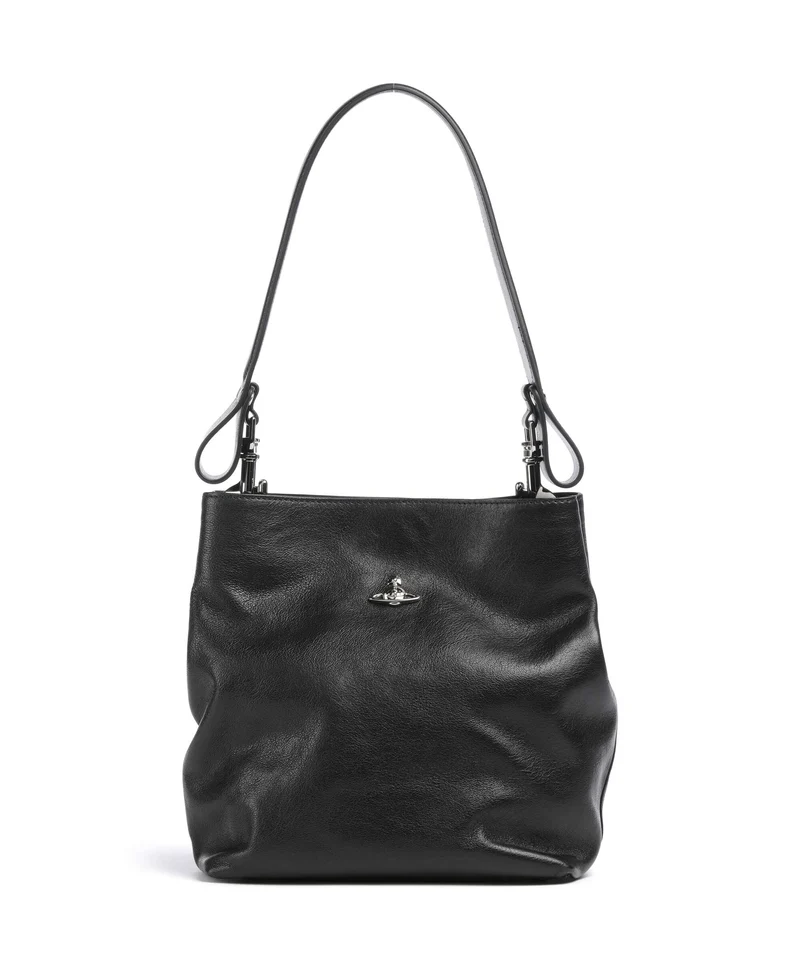 Vivienne Westwood Lottie Supple Small Beuteltasche black