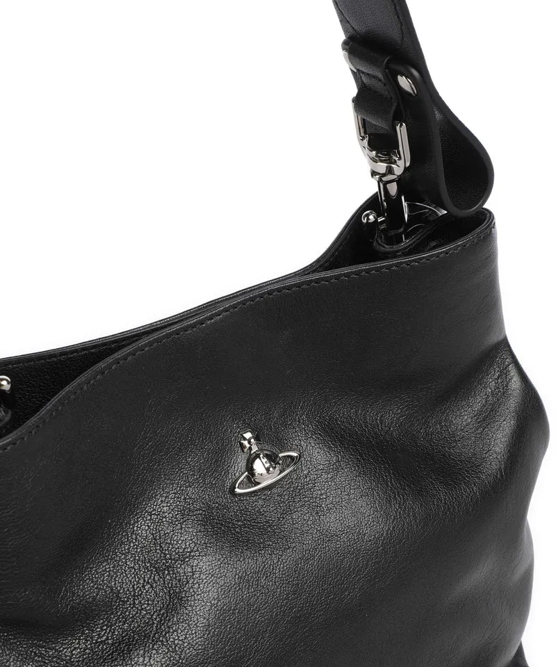 Vivienne Westwood Lottie Supple Small Beuteltasche black