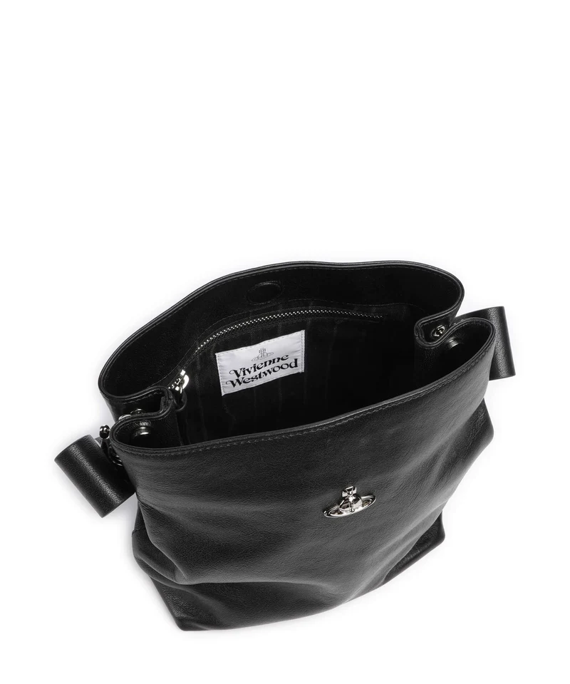 Vivienne Westwood Lottie Supple Small Beuteltasche black