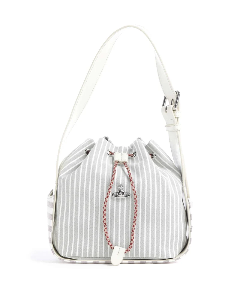 Vivienne Westwood Stacey Classic Oxford Shirt Bucket Handtasche multi
