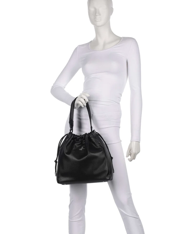 Vivienne Westwood Hilary Grain Bucket Handtasche black