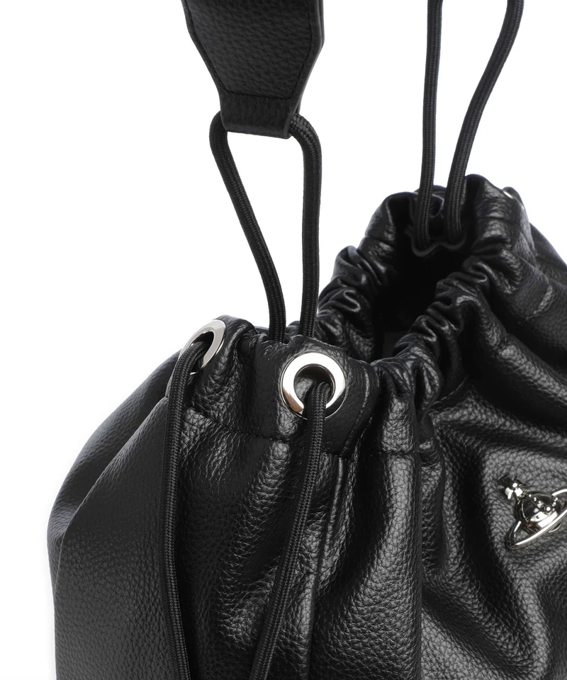 Vivienne Westwood Hilary Grain Bucket Handtasche black