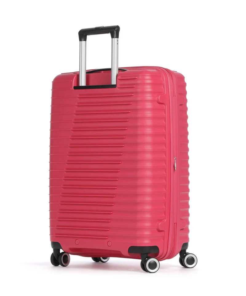 American Tourister Roadrush 4-Rollen Trolley Set berry pink