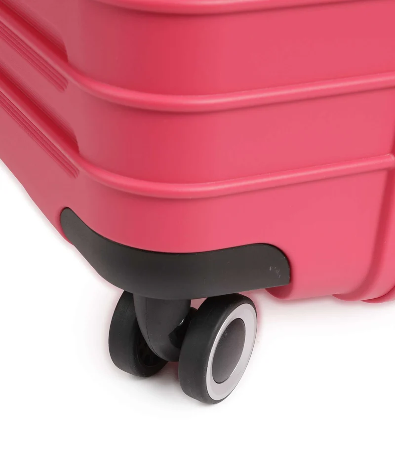 American Tourister Roadrush 4-Rollen Trolley Set berry pink