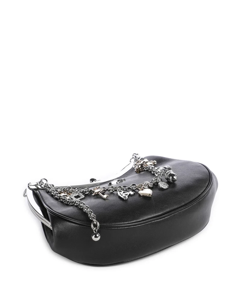 Vivienne Westwood Charm Frame Supple Schultertasche black