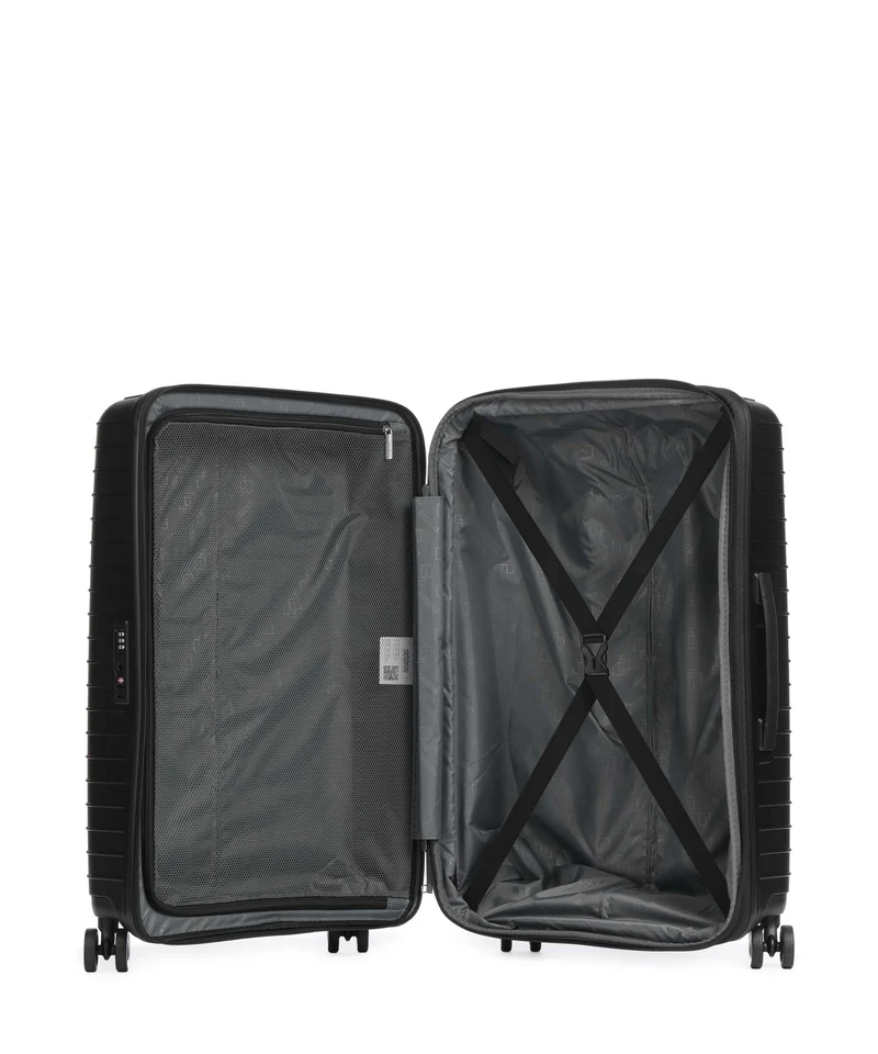 American Tourister Roadrush 4-Rollen Trolley Set shadow black