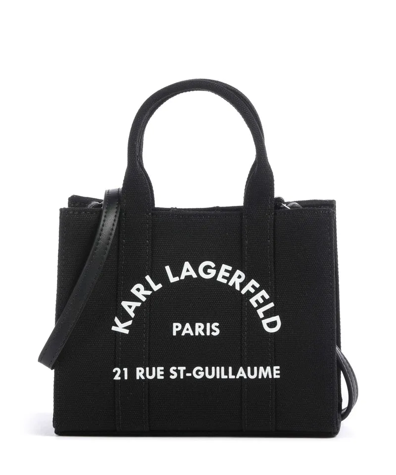 Karl Lagerfeld K/Rue St Guillaume Mini Umhängetasche black