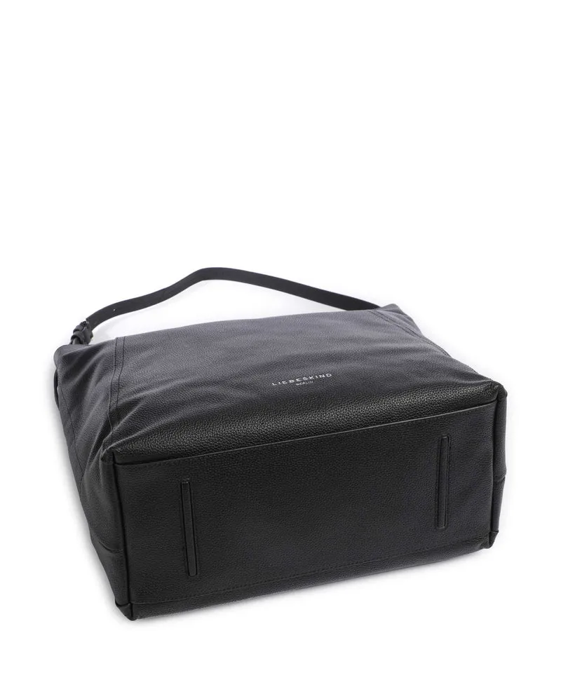 Liebeskind Chudy Small Pebble L Beuteltasche black
