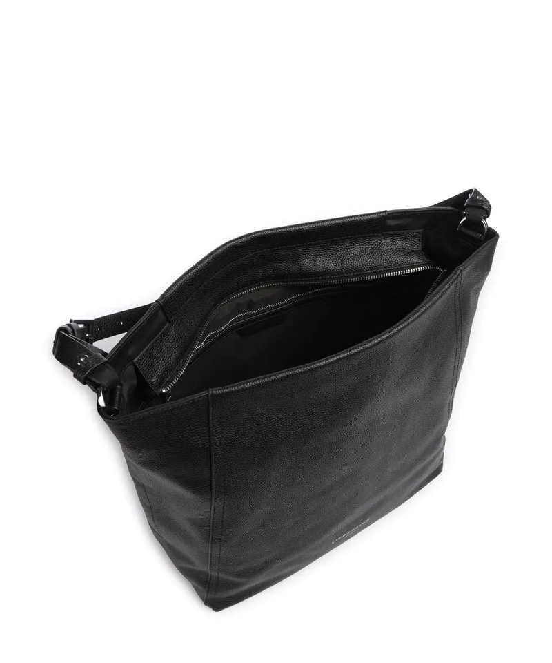 Liebeskind Chudy Small Pebble L Beuteltasche black