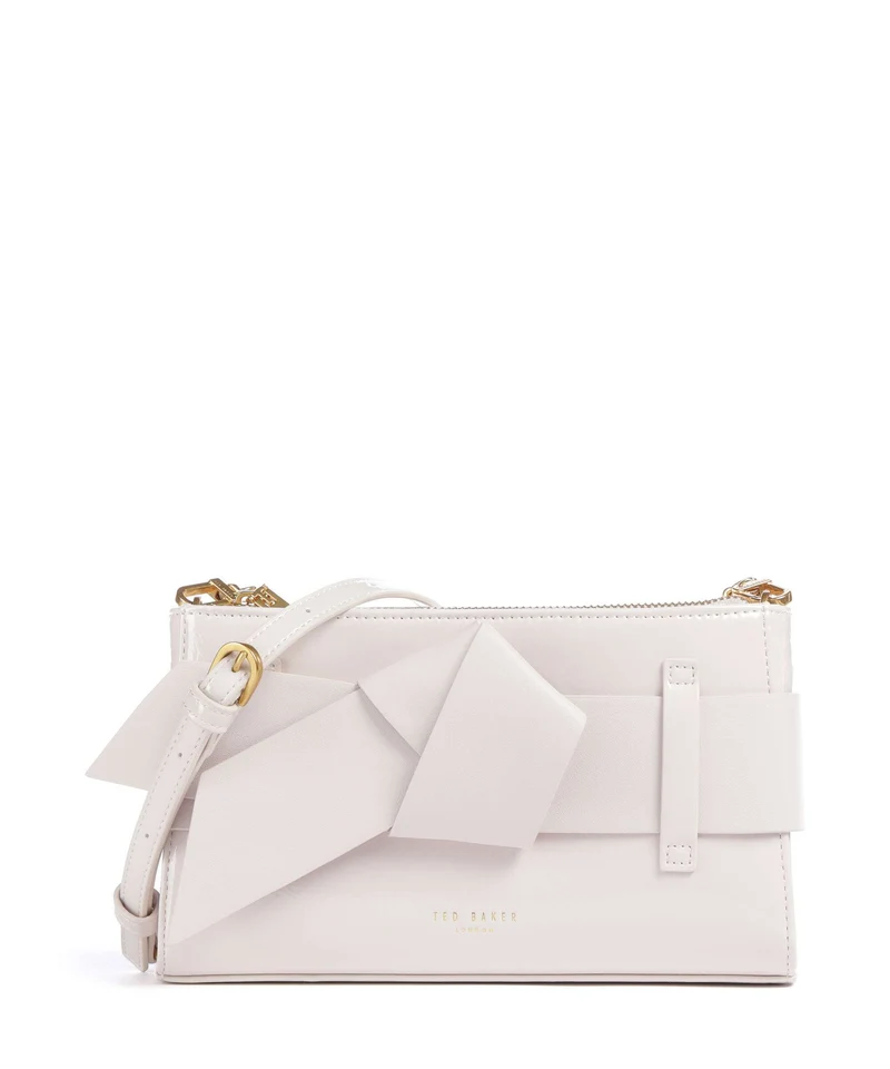 Ted Baker Jimmah Umhängetasche ivory