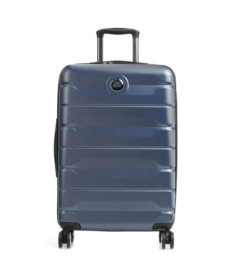 Delsey Paris Air Armour 4-Rollen Trolley nachtblau