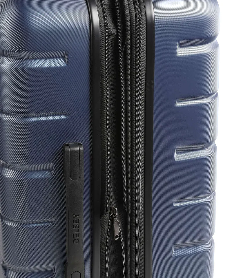 Delsey Paris Air Armour 4-Rollen Trolley nachtblau