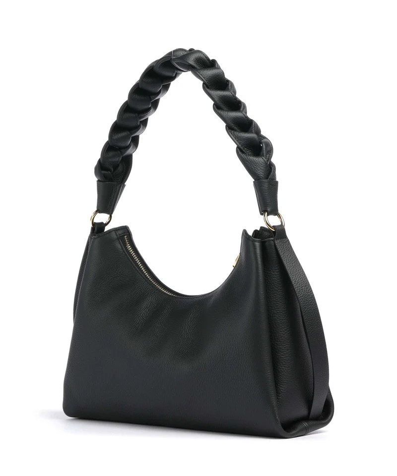 Coccinelle Boheme Grana Double Schultertasche noir/cuir